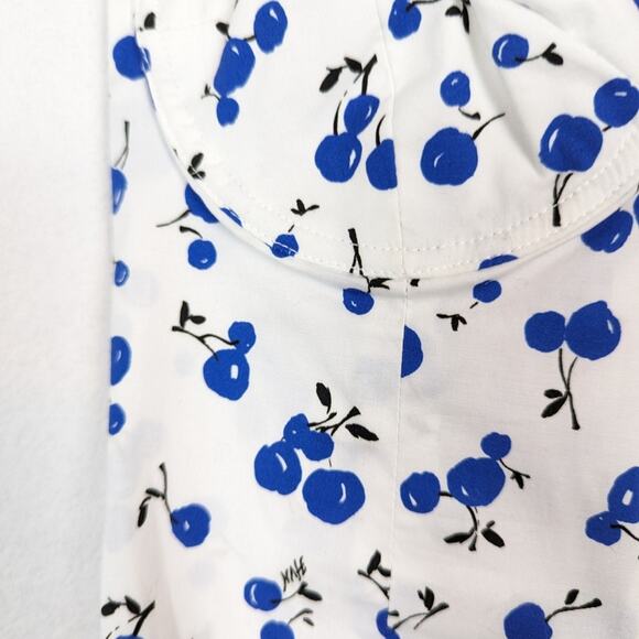 NWT HVN Convertible Cherry Poplin Bella Bustier Crop Top - Picture 4 of 7